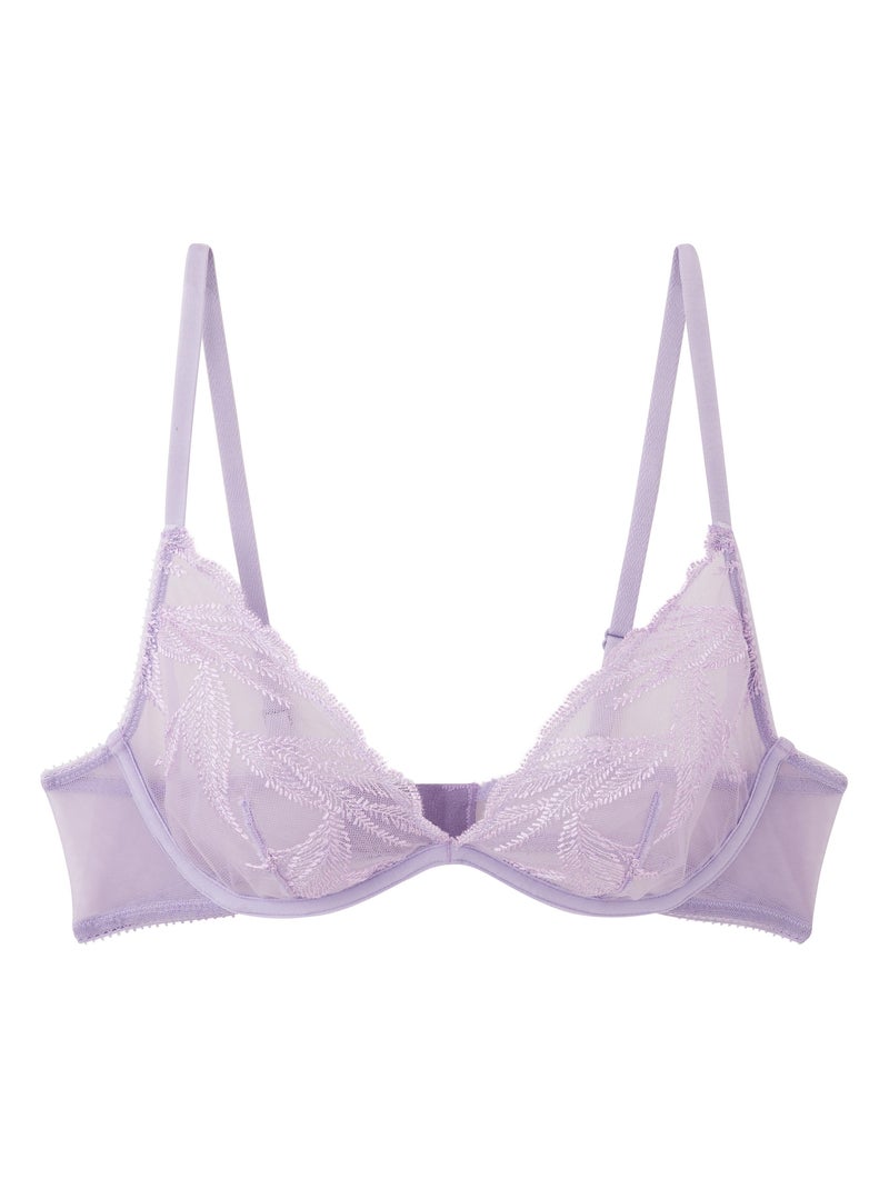 Soutien-gorge foulard Garden - RougeGorge Lingerie Mauve lilas - Kiabi