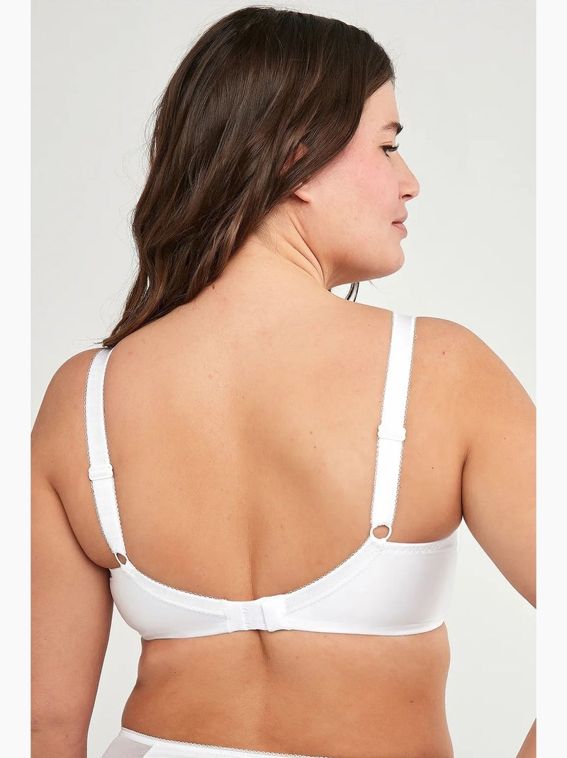Soutien-gorge galbant sans rembourrage à armatures penti Blanc - Kiabi