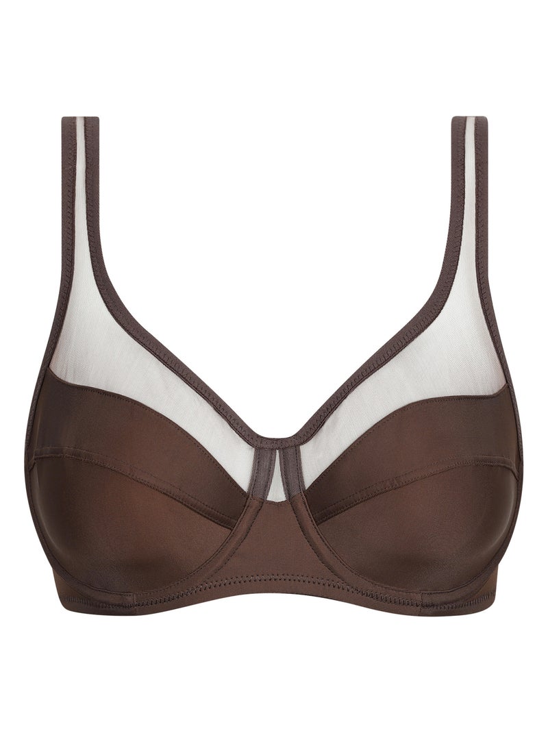 Soutien-gorge Generous Emboîtant Avec Armatures Non Paddé Marron foncé - Kiabi