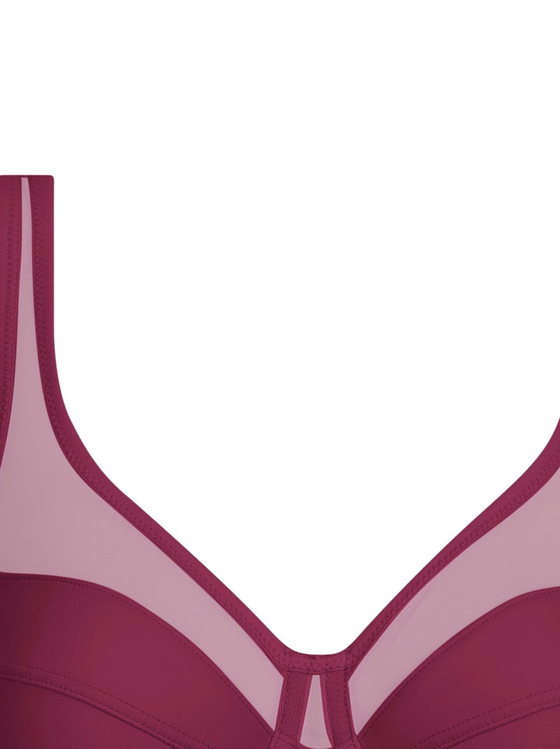 Soutien-gorge Generous Emboîtant Avec Armatures Non Paddé Violet aubergine - Kiabi