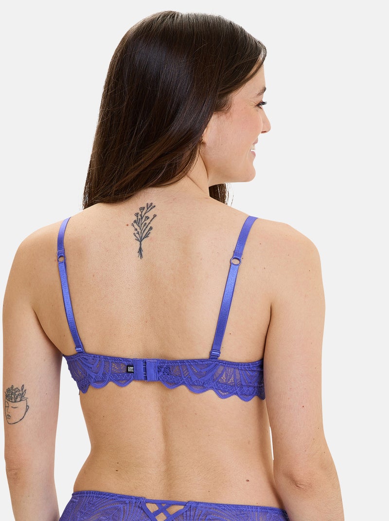 Soutien-gorge Gracieuse Billet Doux Bleu - Kiabi