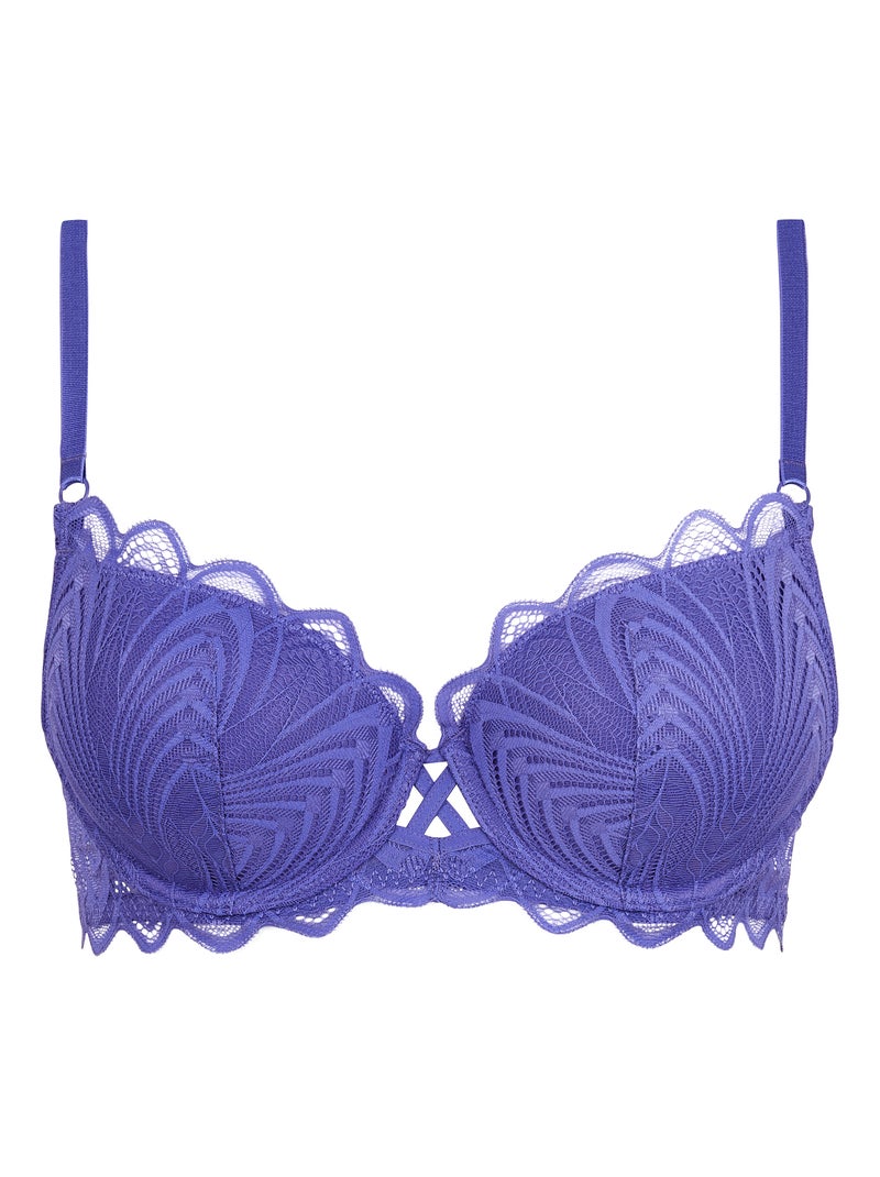 Soutien-gorge Gracieuse Billet Doux Bleu - Kiabi