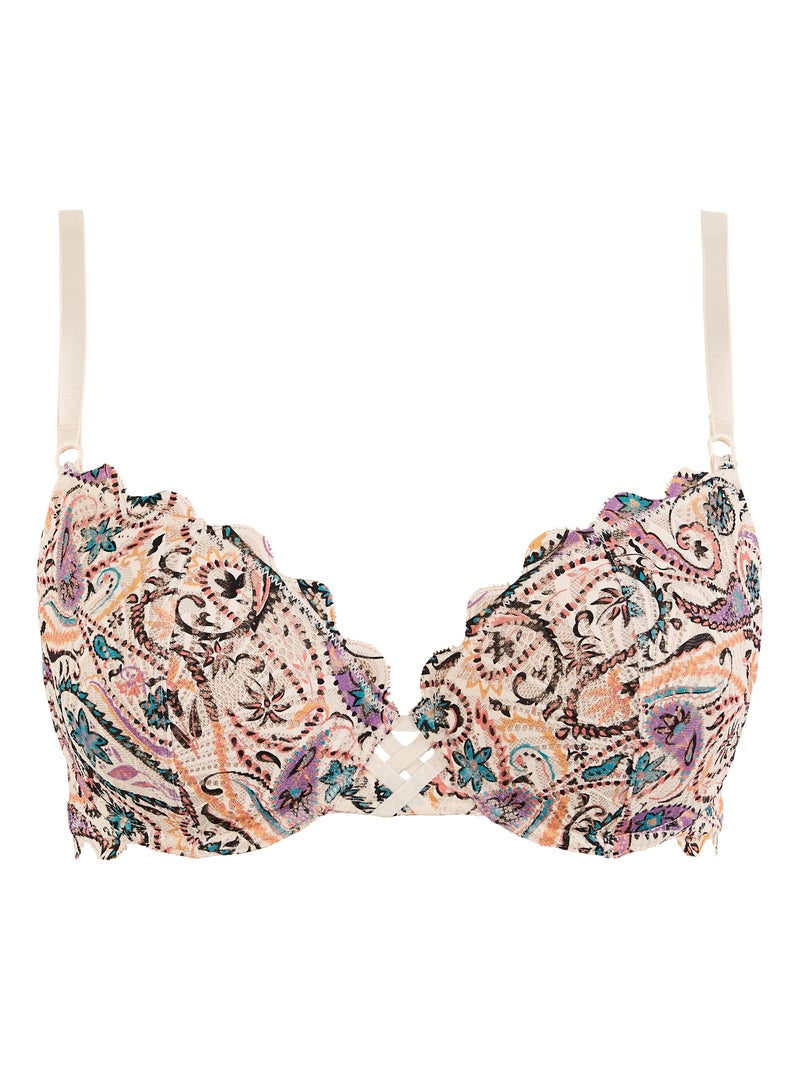 Soutien-gorge Gracieuse Pop Billet Doux Blanc Noir Bleu - Kiabi