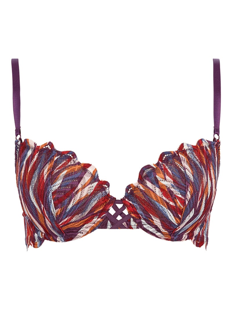 Soutien-gorge Gracieuse Pop Billet Doux Violet - Kiabi