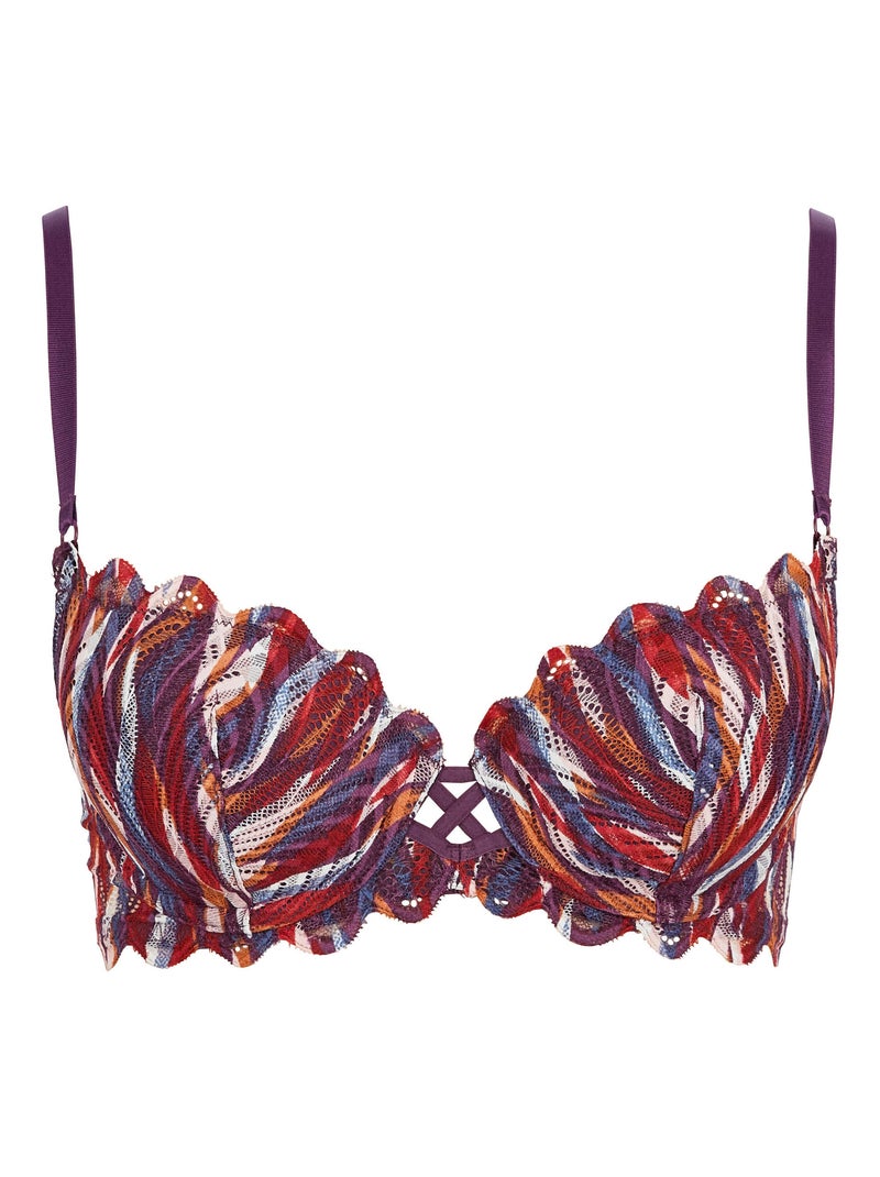 Soutien-gorge Gracieuse Pop Billet Doux Violet - Kiabi