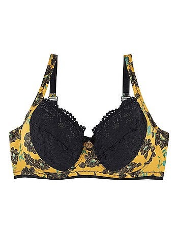 Lingerie femme à petit prix - jaune - Kiabi