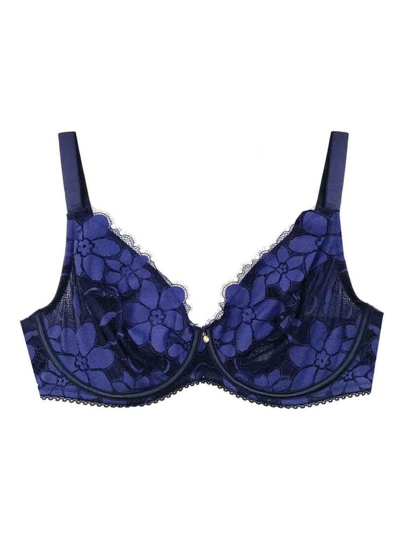 Soutien-gorge grand maintien BACKSTAGE - Brigitte Bardot Lingerie Bleu - Kiabi