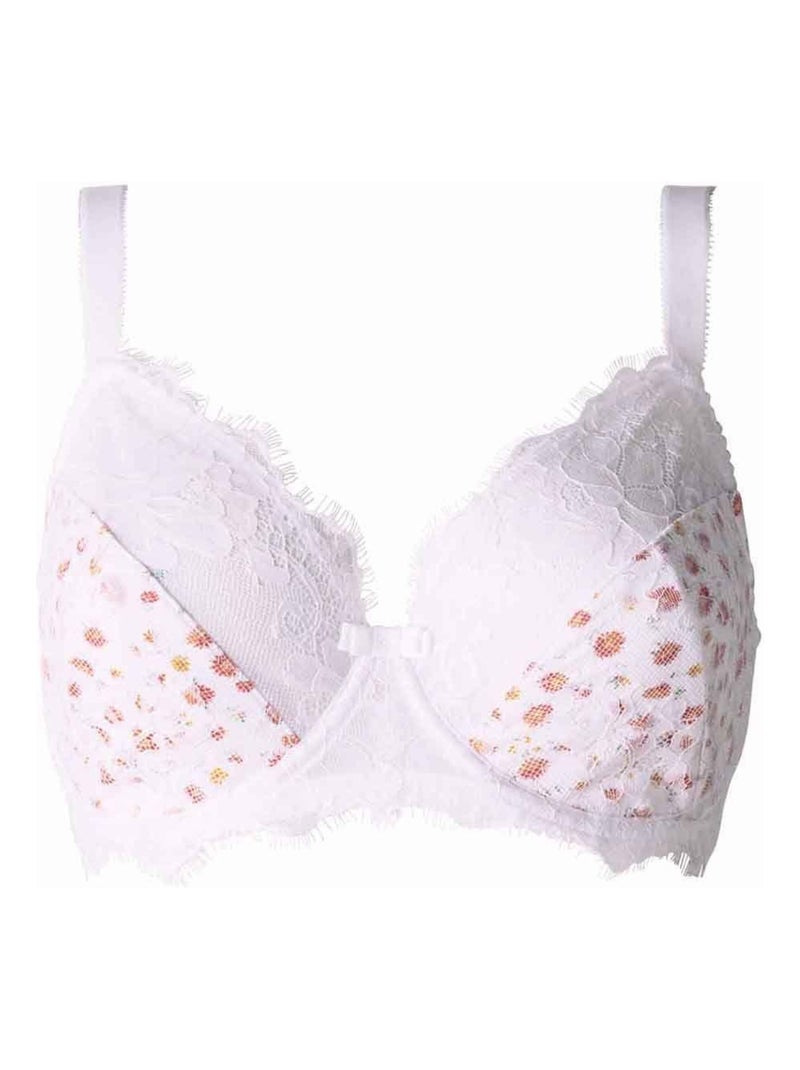 Soutien-gorge grand maintien DÉFILÉ - Brigitte Bardot Lingerie Blanc - Kiabi
