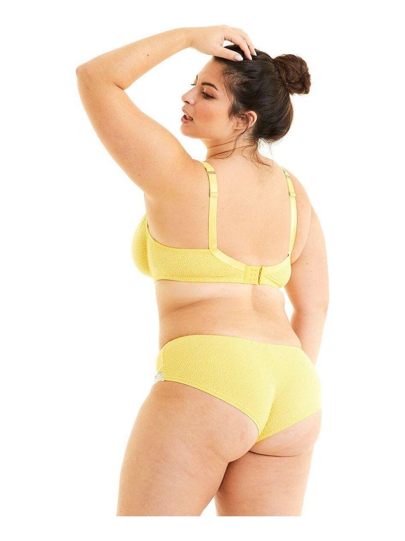 Soutien-gorge grand maintien EOLE - Pomm'Poire Jaune - Kiabi