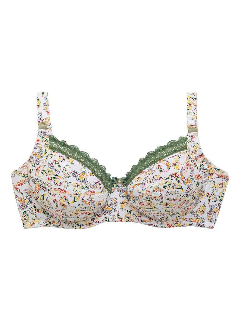 Soutien-gorge grand maintien EOLE - Pomm'Poire Vert - Kiabi