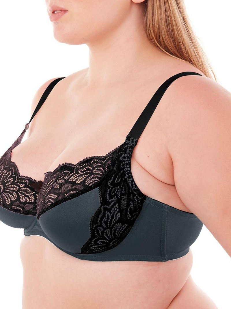 Soutien-gorge grand maintien EPICEE - Pomm'Poire Vert - Kiabi