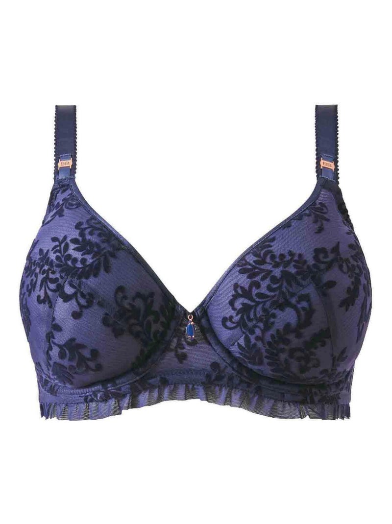 Soutien-gorge grand maintien FESTIVAL - Brigitte Bardot Lingerie Bleu - Kiabi