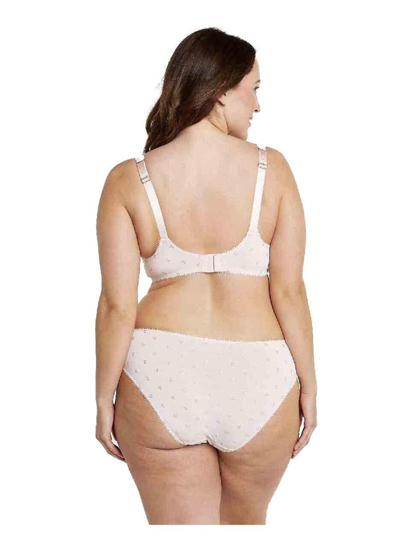 Soutien-gorge grand maintien LOUANGE - Brigitte Bardot Lingerie Rose - Kiabi