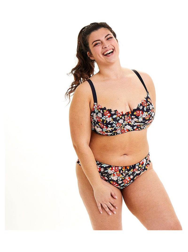 Soutien-gorge grand maintien MAGMA - Pomm'Poire Bleu - Kiabi