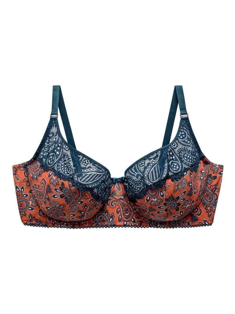 Soutien-gorge grand maintien METRO - Pomm'Poire Marron - Kiabi