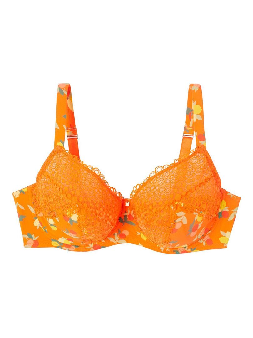 Fee Soutien-Gorge Sans Aratures Grand Aintien Posture Control Bouton Devant Push Up