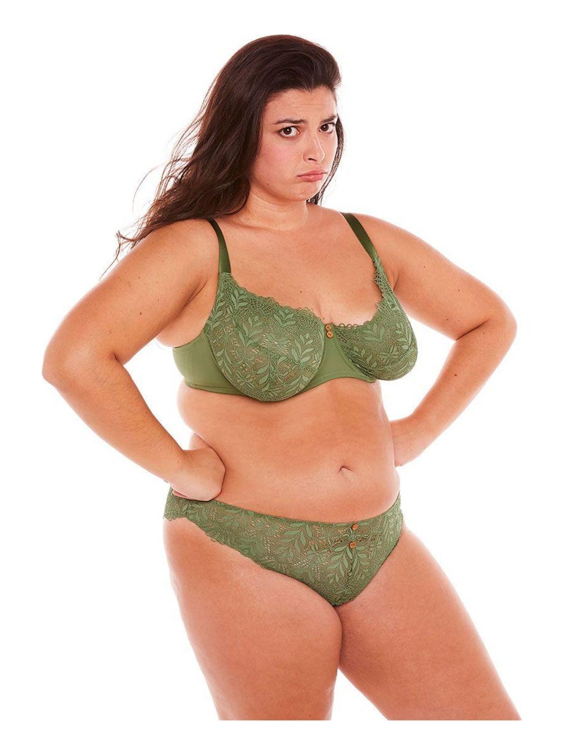 Soutien-gorge grand maintien OLIVE - Pomm'Poire Vert - Kiabi