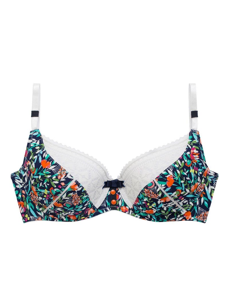 Soutien-gorge grand maintien PAQUERETTE - Pomm'Poire Blanc - Kiabi