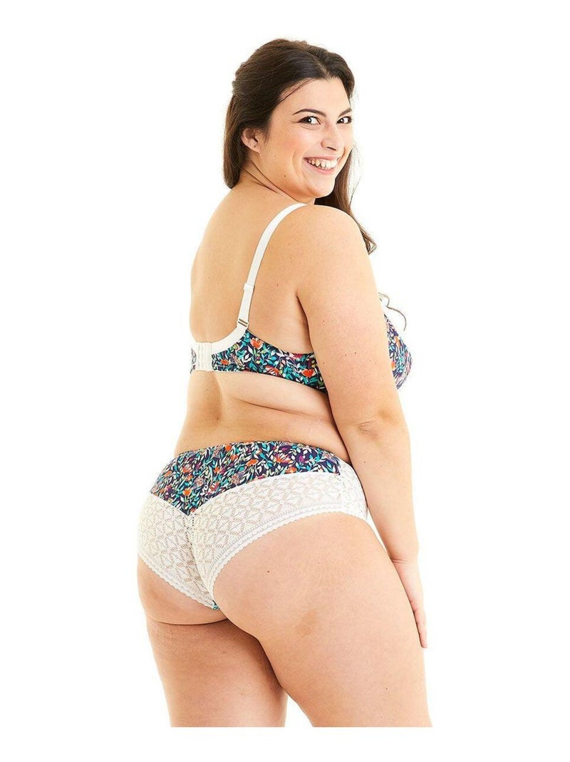 Soutien-gorge grand maintien PAQUERETTE - Pomm'Poire Blanc - Kiabi