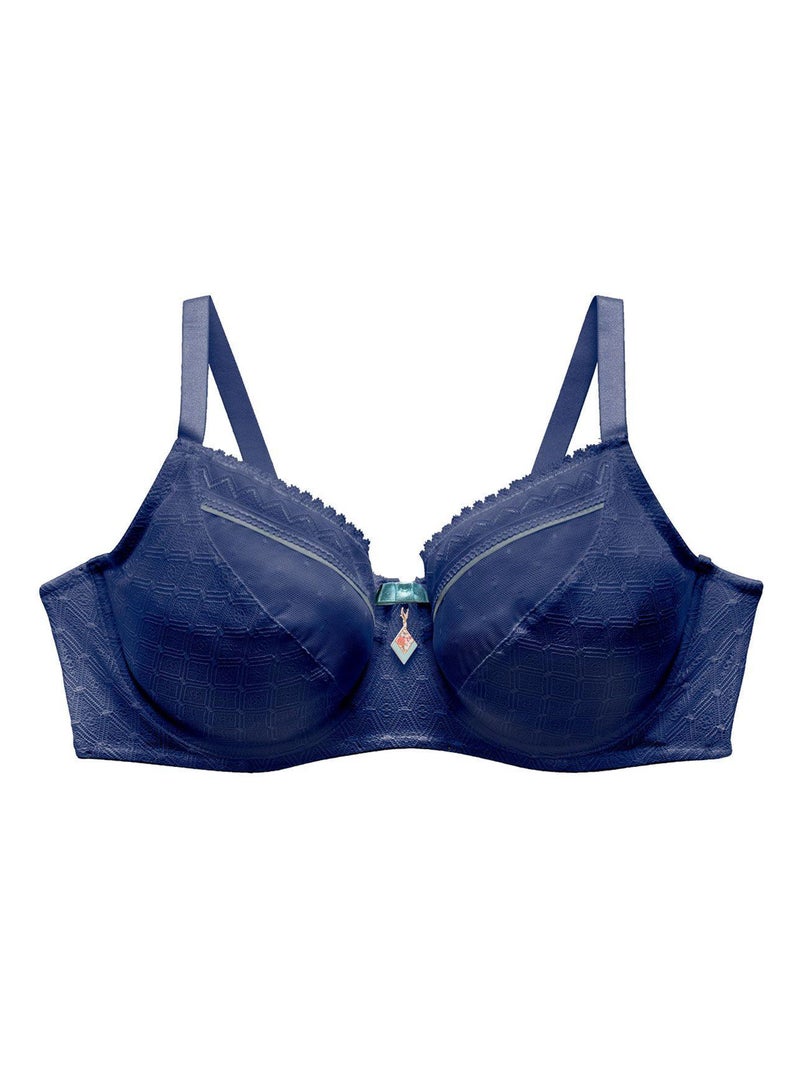 Soutien-gorge grand maintien REVEIL - Pomm'Poire Bleu - Kiabi