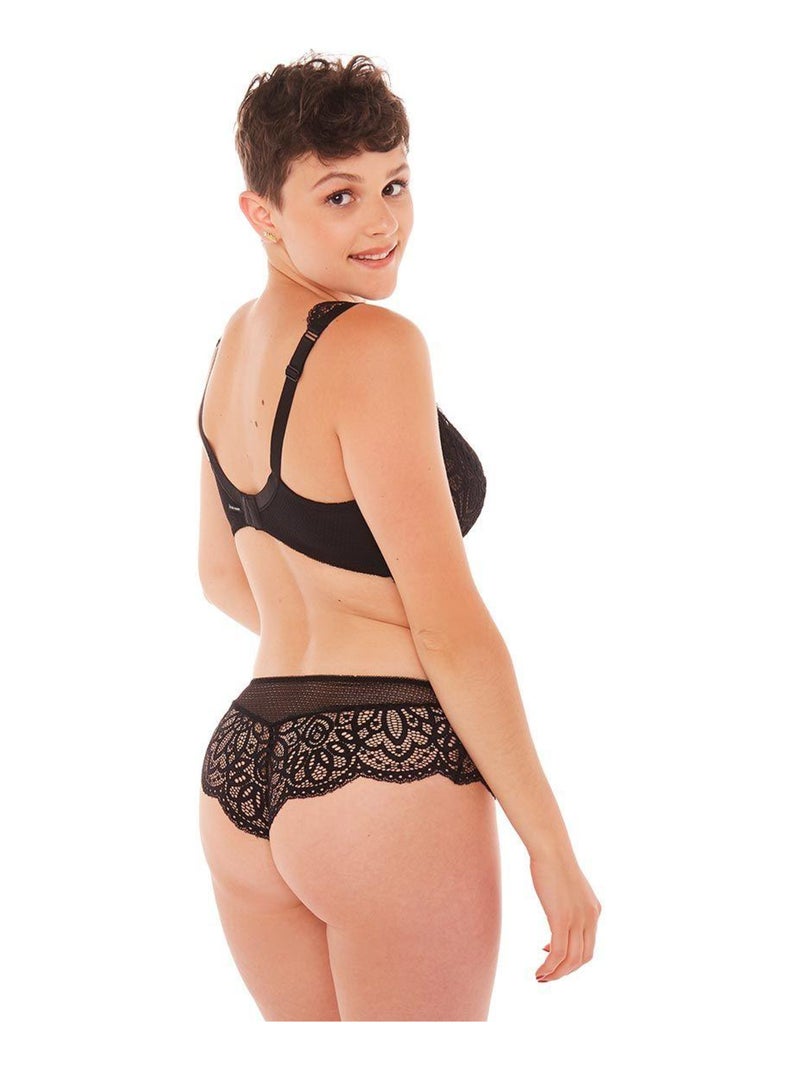 Soutien-gorge grand maintien RIVALE - Pomm'Poire Noir - Kiabi