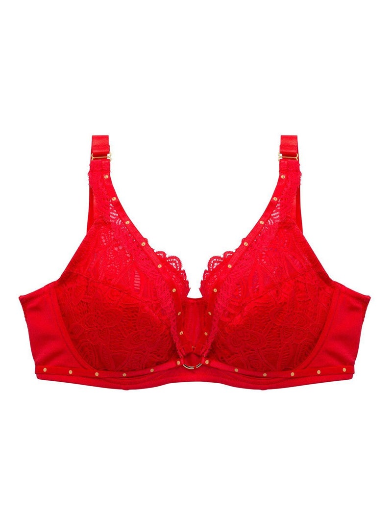 Soutien-gorge grand maintien SALTIMBANQUE - Pomm'Poire Rouge - Kiabi