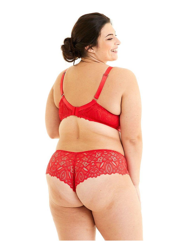 Soutien-gorge grand maintien SALTIMBANQUE - Pomm'Poire Rouge - Kiabi
