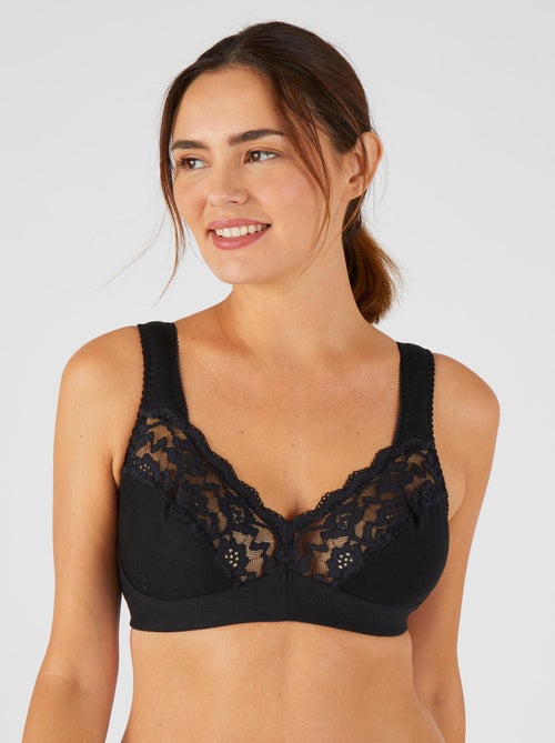 Soutien-gorge grand maintien, sans armatures - Damart - Kiabi