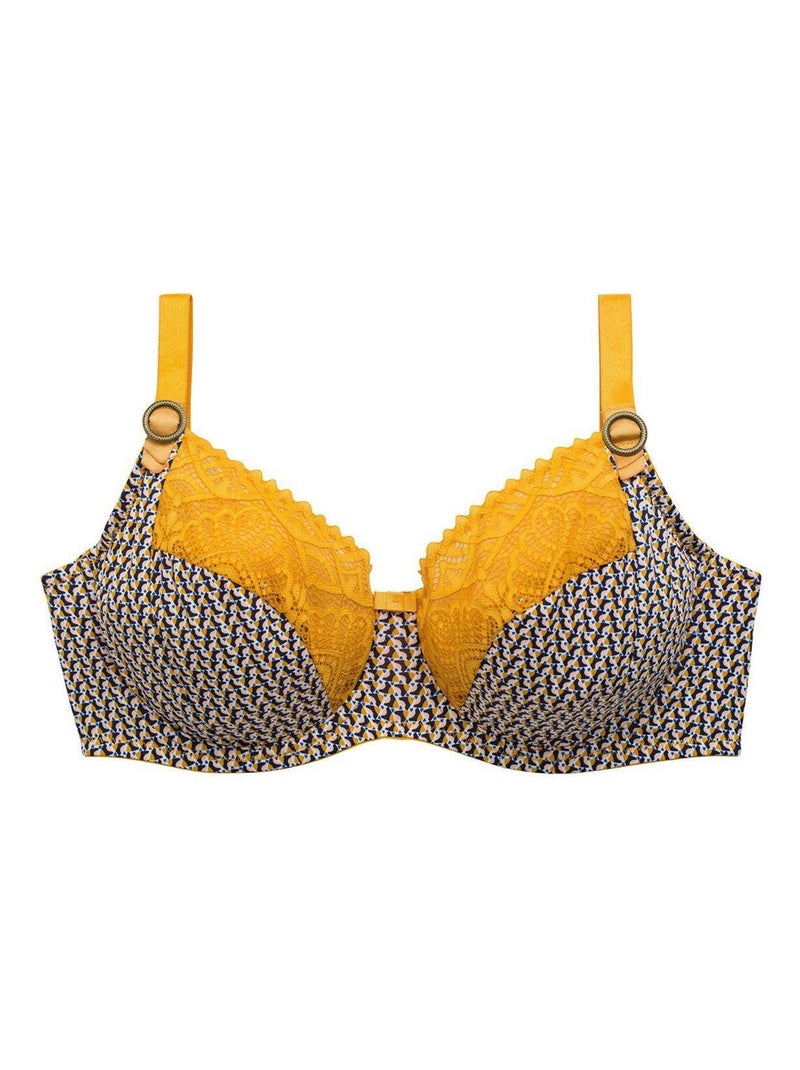 Soutien-gorge grand maintien TARTELETTE - Pomm'Poire Jaune - Kiabi