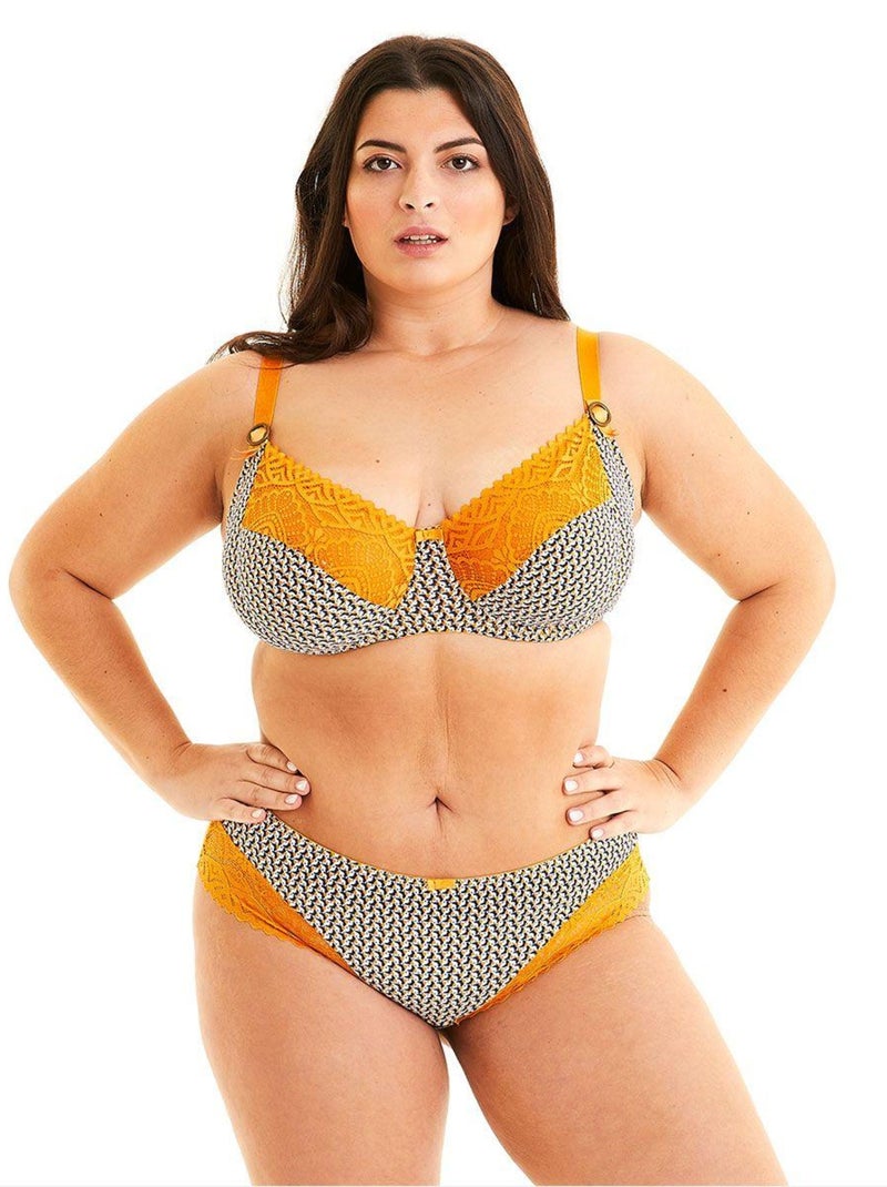 Soutien-gorge grand maintien TARTELETTE - Pomm'Poire Jaune - Kiabi