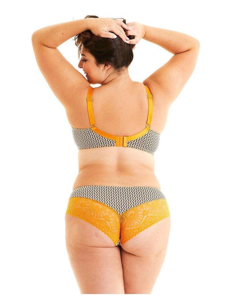 Soutien-gorge grand maintien TARTELETTE - Pomm'Poire Jaune - Kiabi