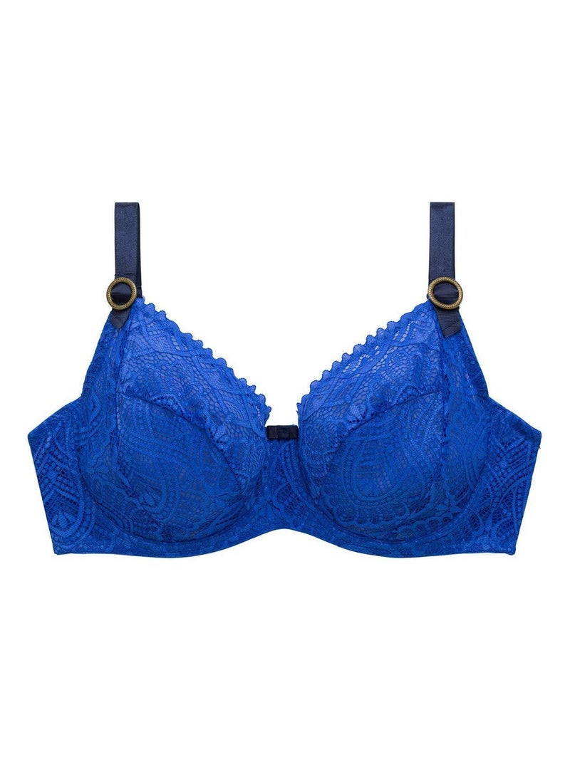 Soutien-gorge grand maintien TCHAO - Pomm'Poire Bleu - Kiabi