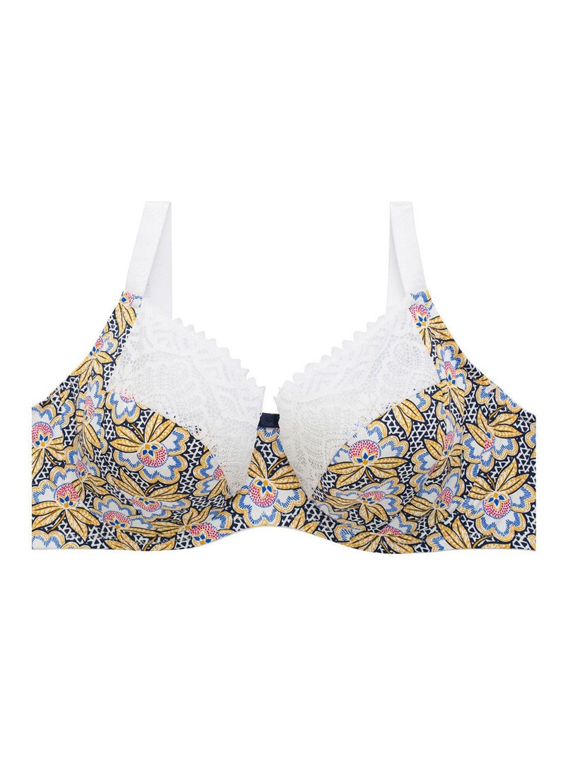 Soutien-gorge grand maintien TEQUILA - Pomm'Poire Blanc - Kiabi