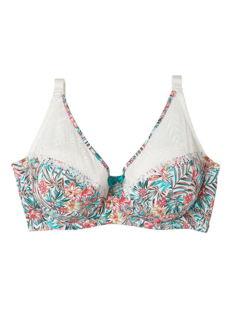 Soutien-gorge grand maintien UKULELE - Pomm'Poire Bleu - Kiabi