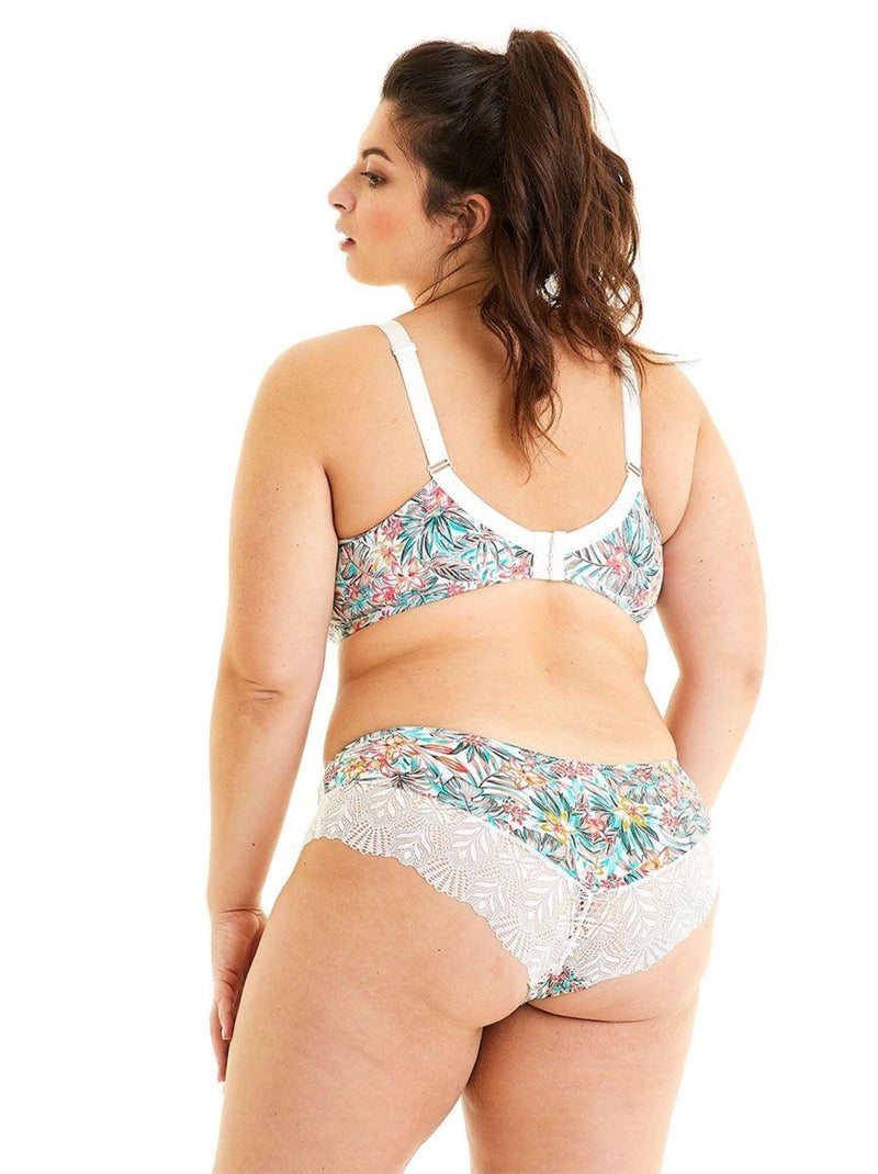 Soutien-gorge grand maintien UKULELE - Pomm'Poire Bleu - Kiabi