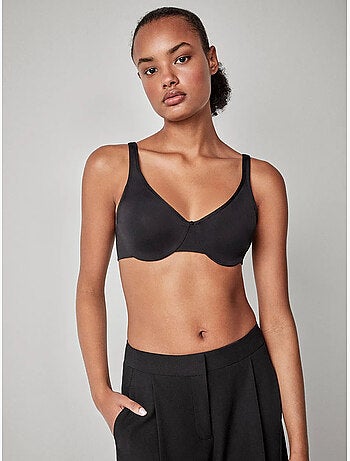 Soutien-gorge grande capacité avec armature et sans mousse.