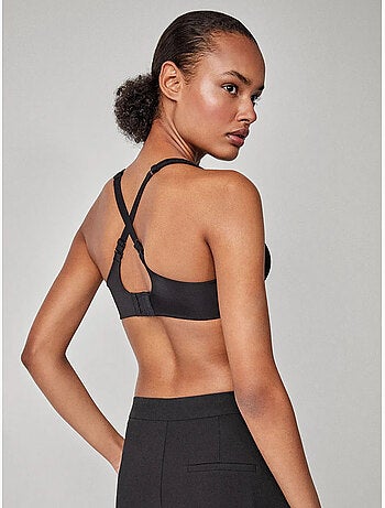 Soutien-gorge grande capacité avec armature et sans mousse.