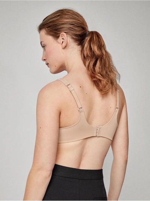 Soutien-gorge grande capacité avec armature et sans mousse. - Kiabi Soutien-gorge grande capacité avec armature et sans mousse. - Kiabi