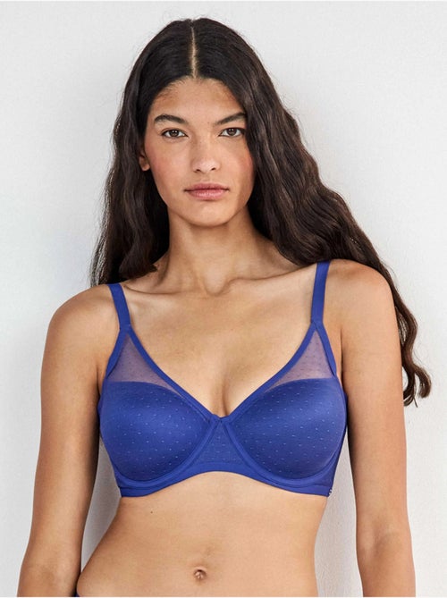 Soutien-gorge grande capacité en plumetis - Kiabi Soutien-gorge grande capacité en plumetis - Kiabi