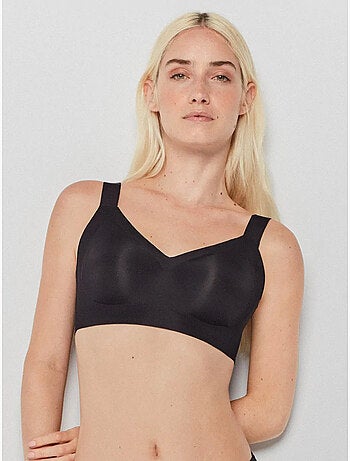 Soutien-gorge grande capacité sans armature et mousse amovible