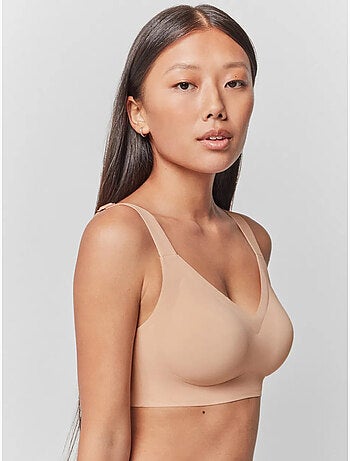 Soutien-gorge grande capacité sans armature et mousse amovible
