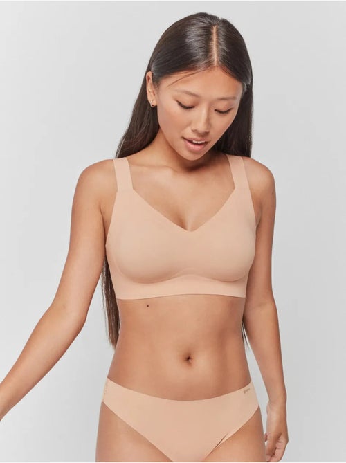 Soutien-gorge grande capacité sans armature et mousse amovible - Kiabi Soutien-gorge grande capacité sans armature et mousse amovible - Kiabi