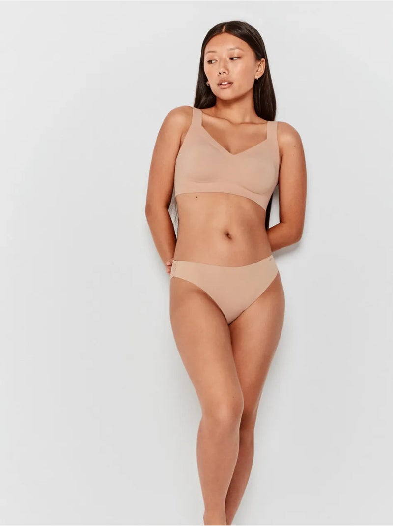 Soutien-gorge grande capacité sans armature et mousse amovible Rose - Kiabi