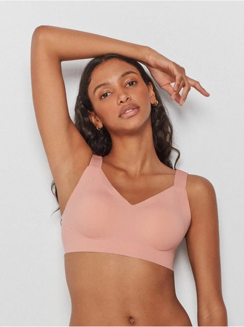 Soutien-gorge grande capacité sans armature et mousse amovible - Kiabi