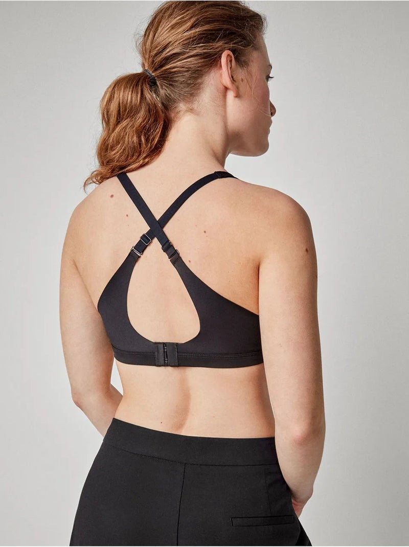 Soutien-gorge grande capacité sans armature Noir - Kiabi