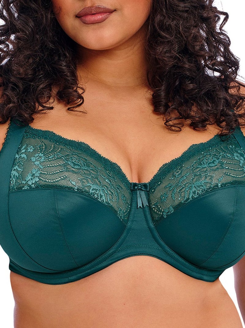 Soutien-gorge grande taille à armatures Morgan Vert - Kiabi