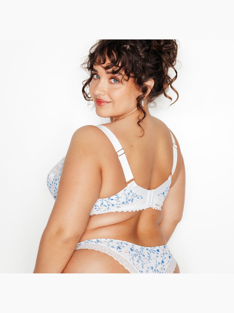 Soutien-gorge grande taille Douce - RougeGorge Lingerie Blanc Multicolore - Kiabi