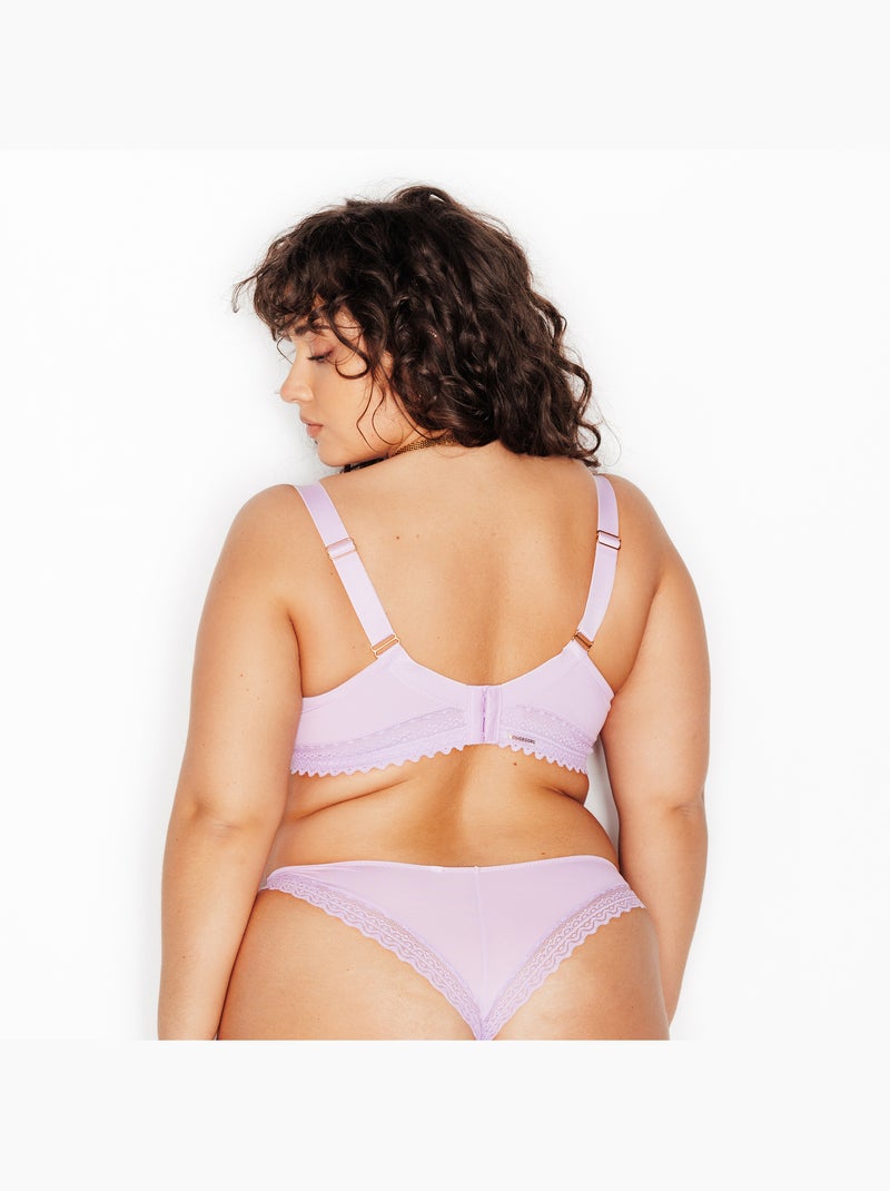 Soutien-gorge grande taille Douce - RougeGorge Lingerie Mauve lilas - Kiabi