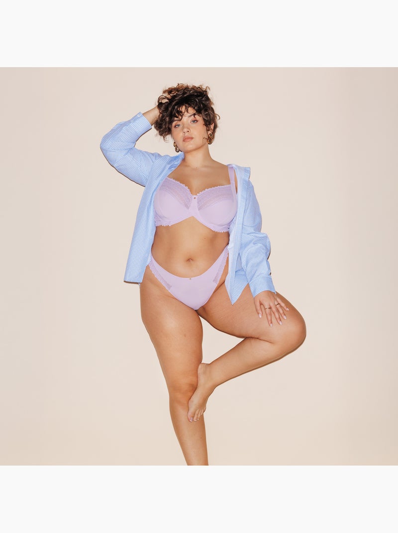 Soutien-gorge grande taille Douce - RougeGorge Lingerie Mauve lilas - Kiabi