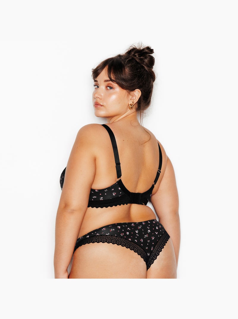 Soutien-gorge grande taille Douce - RougeGorge Lingerie Noir Multicolore - Kiabi